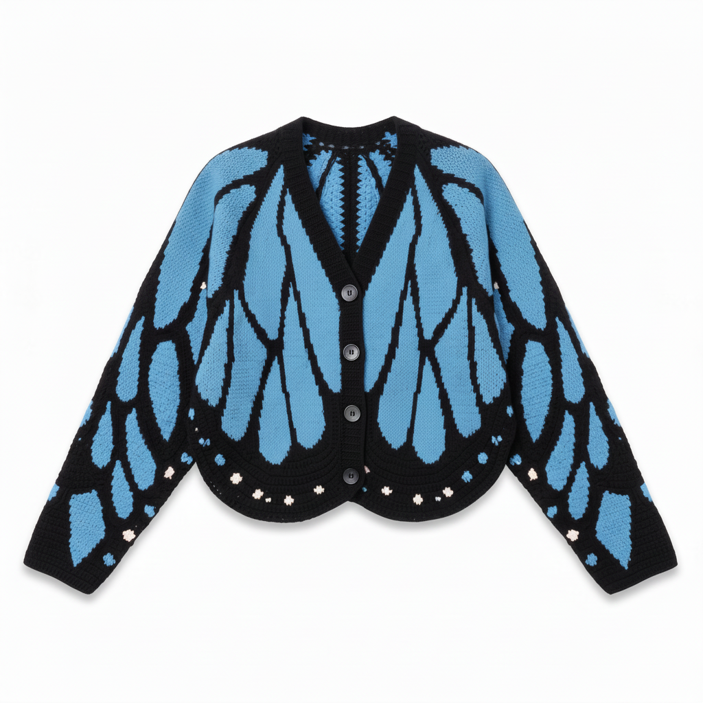 Butterfly cardigan